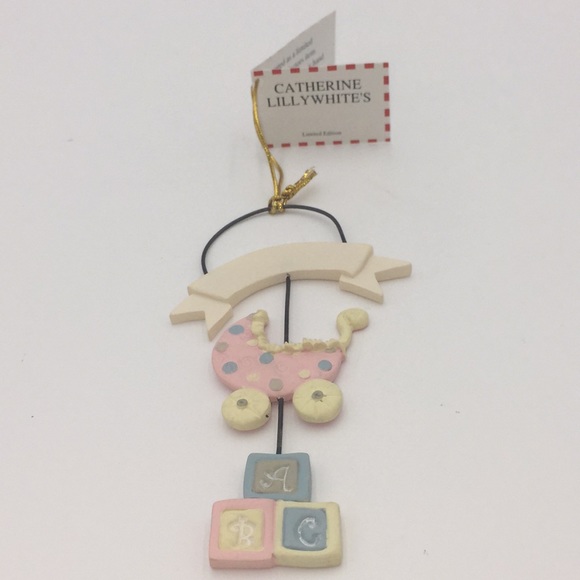 Catherine Lillywhite’s Baby Christmas Ornament New - Picture 1 of 7